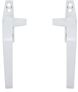 Savagrow Casement Window Latch Window Locking Handles Grips Right Hand & Left Hand Door & Window Hardware, White