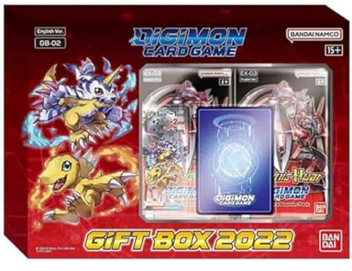 Bandai | Digimon Kartenspiel: Geschenkbox 2022 (GB-02) | Sammelkartenspiel | ab 15 Jahren | 2 Spieler | 20-30 Minuten Spieldauer