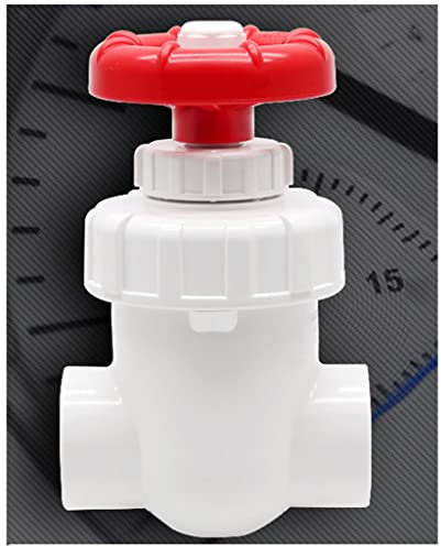 Clapet anti-retour, clapet anti-retour unidirectionnel, 1 vanne à vanne UPVC 1/2-2, vanne à membrane en PVC, vanne à soupape, réglage précis du débit en plastique,(Color:1,Size:32mm(DN25)) ( Color