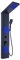 TR ian Set Doccia, Doccia Digitale Cascata Colonna Doccia Nera Set getti Corpo Torre, Pannelli Doccia a LED Sistemi, Pannello Doccia Bagno Parete in Acciaio Inossidabile Facile da installare