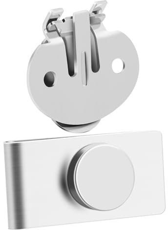 VALICLUD Magnetische Krawattenklammer Herren Edelstahl Tie Stay Clip Robust Kein Schaden Für Einfache Befestigung Für Business Hochzeit Geschenk