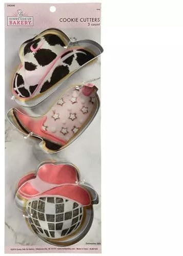 Disco Cowgirl Cookie Cutters - 3 Sizes