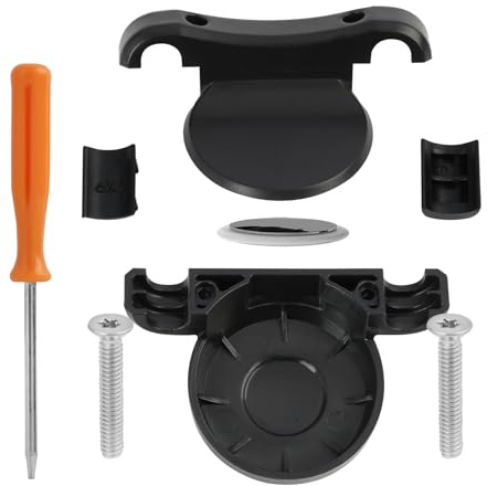 leruiyezs for Airtag Fahrrad Halterung Versteckt Unter Dem Sattel Für GPS Fahrrad Tracker Anti-Diebstahl Aus ABS Material Mit Sicherheits-Schrauben Kompatibel Mit Mountainbike Rennrad Und Citybike