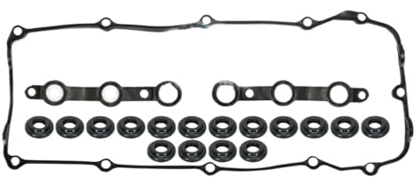 Testa Cam Copertura Guarnizione Compatibile Con BMW Per E38 728I E53 X5 E36 Z4 Auto Testa Cilindro Vite Guarnizione Coperchio Valvola Guarnizione OE: 11120030496 11129070990 1112121437395