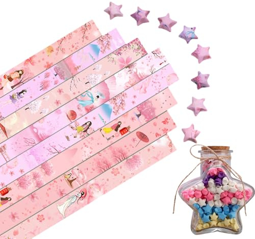 - Strisce di carta, carta da artigianato | Carta pieghevole per stelle colorate della felicità, graziosa carta pieghevole, artigianato fai da te, strisce di carta, artigianato fai da te, artigianato