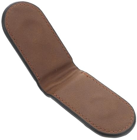 ifundom Magnetische Geldklammer aus Braunem Pu Leder mit Vielseitiger Funktionalität und Stylischem Design für Herren für Outdoor und Reisen