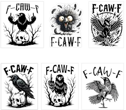 Ruhnjyg Fun Stickers | Hilarious Laptop Decals - Joke Stickers,for Flask, Bumper, Wall, Phone, Scrapbook, Journal, Skateboard