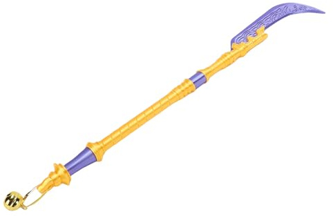 Jelquix 25-tums Vibrerande 3D-tryckt Cosplay Long Sword Prop för Anime-entusiaster, Lätt Fantasitillbehör för Kongresser, PLA-material