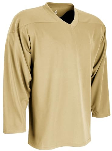 CHAMPRO HJ2YVGXS Faceoff polyester hockeytröja, Vegas guld, ungdom XS