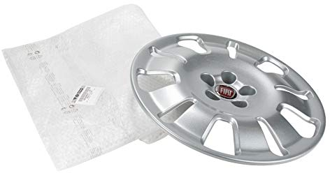 Copricerchio originale Fiat 51894538, 16 pollici, cerchione argento