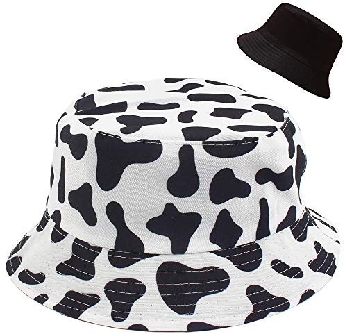 Malaxlx Damen Fischerhüte Sonnenhut Strandhut Fishermütze Sommerhut Draussenhut Faltbarer Reversibel