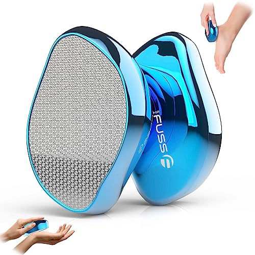 Mr. Fuss® Nano Glas Lime 2 en 1 pour callosités - Élimination des callosités humides et sèches - Lime pour callosités pour pieds de bébé doux et veloutés en toute sécurité et rapidement