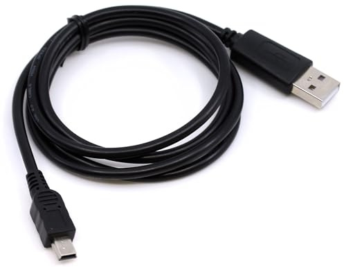 Mini-USB Datenkabel 1m für Garmin Camper 770 LMT-D Camper 780 mungoo | Mini-USB, 1m Datenkabel, für Garmin Dakota 10/Dakota 20/DashCam 30/Dezi LGV700, mungoo