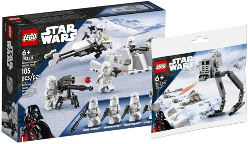 Lego Set: Star Wars Snowtrooper Battle Pack 75320 + Star Wars 30495 at-ST (Polybag)