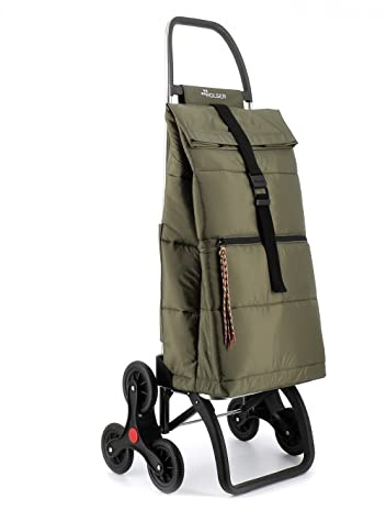 Carro Rolser Big Polar 6 Ruedas Sube Escaleras - Kaki