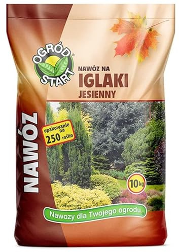 Koniferen PK Dünger Herbst Tannen Thuja Hecken Winterfest Kalium Kali 250m2 10kg