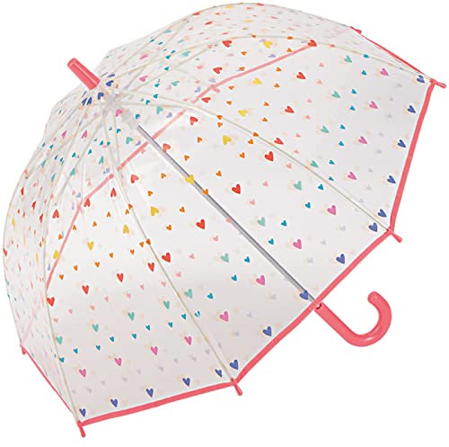 ESPRIT Parapluie transparent pour enfant, Transparent, 73 cm