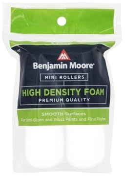 Benjamin Moore Foam 4 in. W Mini Roller 2 pk