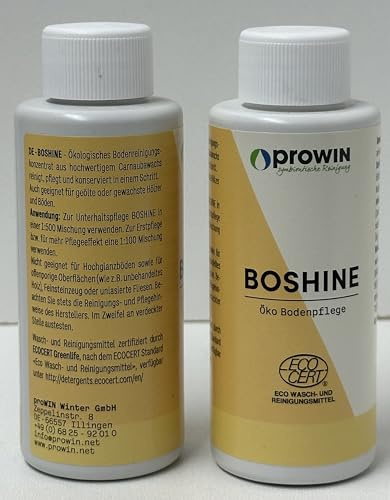 proWIN BOSHINE 100ml - Doppelpack - 2x100ml - Öko Bodenpflege