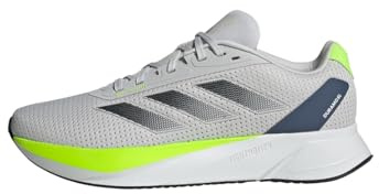 Adidas Herren Duramo SL Running Shoes, Dash Grey/Core Black/Lucid Lemon, 43 1/3 EU