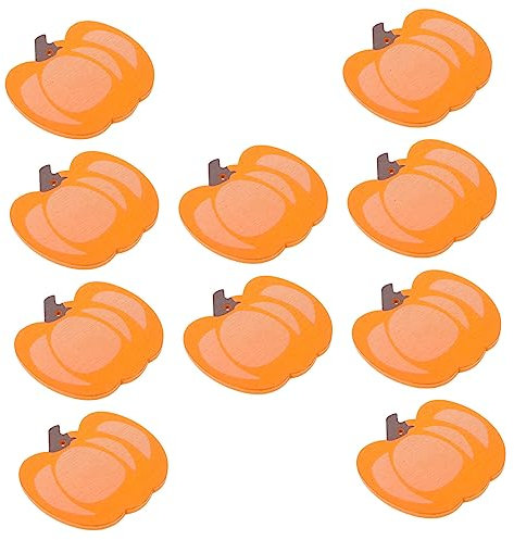 NUOBESTY 10stücke Teiliges Holz Kürbis Ausschnitte Diy Dekoration Für Halloween Unbeschichtete Holzscheiben Für Kreative Bastelprojekte Für Innen Und Außendekoration