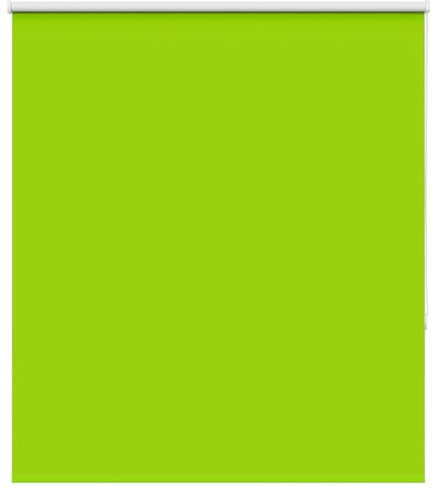 vidaXL Verdunkelungsrollo Grün 120x130cm Stoffbreite 116,6cm Polyester, Rollo, Klemmfix, Thermorollo, Verdunklungsrollo, Klemmrollo, Fensterrollo