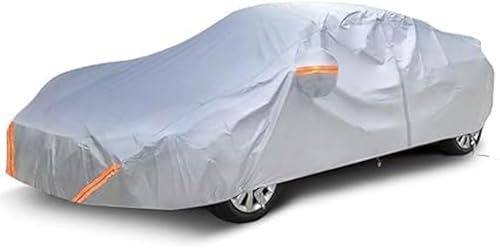 Vollgarage Fürs Auto Kompatibel Mit Mini Cooper MK VII (1996-2000)| Außen- Und Innenbereich Winddicht Wasserdicht UV-Schutz Plane(White,Thin)