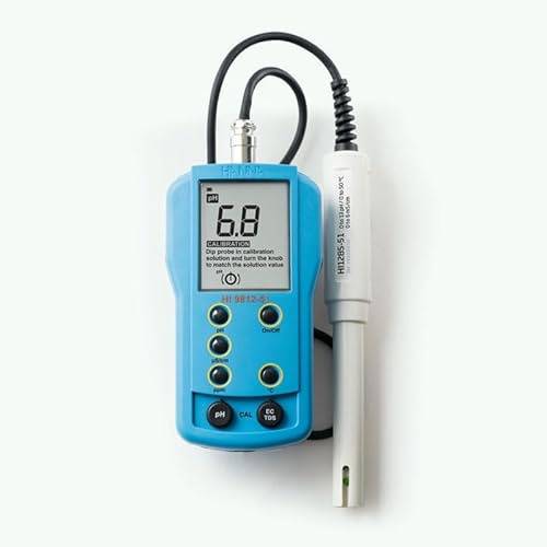 Hanna HI9812-51 Multiparameter-Messgerät pH/EC/TDS/°C – EC bis 1990 µS/cm