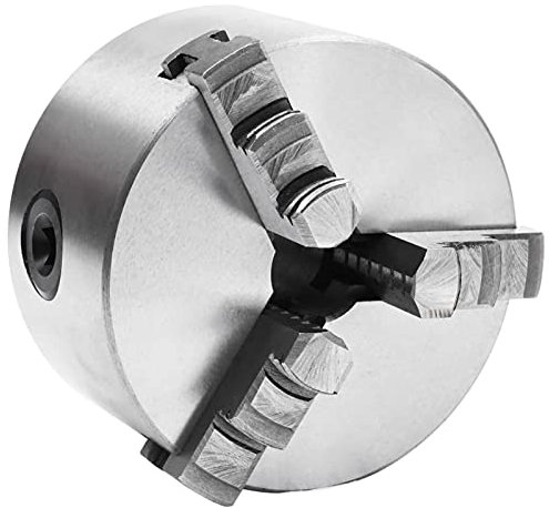 Snsowed Mandrino per Tornio a 3 Griffe Autocentrante 100 mm in Acciaio-146705