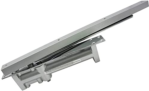 Chiudiporta idraulico nascosto regolabile – Molla ammortizzatore automatico muto per porte da 35 a 60 kg con montaggio a scomparsa in lega di alluminio e soluzione di chiusura efficiente
