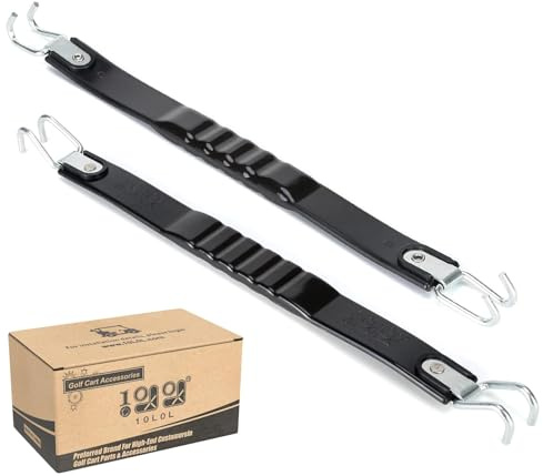 10L0L Golf Cart 2Pcs Battery Lifting Strap Universal Deep Cell Battery Carrier Strap Fit for Club Car, EZGO and Other-Only for All Trojan Golf Cart Batteries