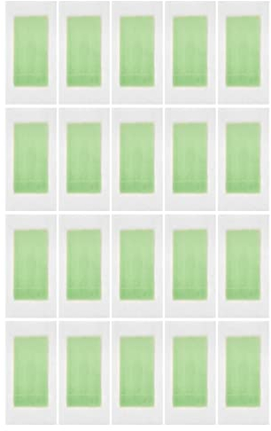 Beaupretty 20stücke Wachs Streifen Für Haarentfernung Wachs Streifen Zur Körperbehaarungsentfernung Einfach Anzuwendende Für Hause Und Unterwegs