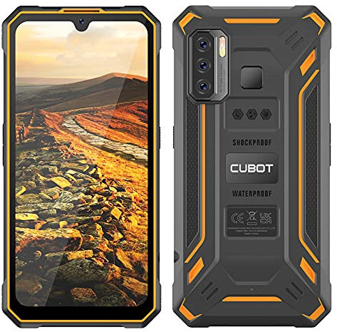 Cubot King Kong 5-6.0 HD+, smartphone da 4 GB e 32 GB, fotocamera tripla da 48 MP, batteria da 5000 mAh, processore Android 11, Octa Core, colore nero
