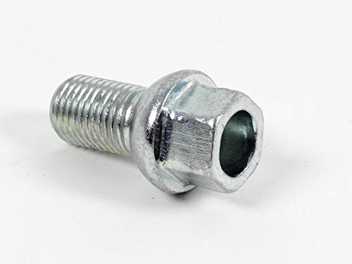 10 Radschrauben M14x1,5 Schaftlänge: 20mm Kugel R13 für 15mm Adapterscheiben 1039044