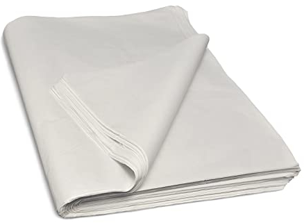 KARAVI Packing Paper 200 Sheets – Large 20 x 30 A1 White Newsprint for Moving House, Wrapping Fragile Items, Gift Packing, Clothes, Food, Arts & Crafts, Chip Shop Sheets
