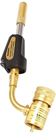 Hopbucan Turbo Torch Tips Gas Self Ignition Turbo Torch Regulator Brazing Soldering Welding Plumbing Tool Home Accessory