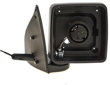EDA PREMIUM auto Außenspiegel Rechts 24432470 passend für OPEL COMBO C, 02-10.03, COMBO, mechanisch, unbeheizbar, verchromtes Glas, grundiert