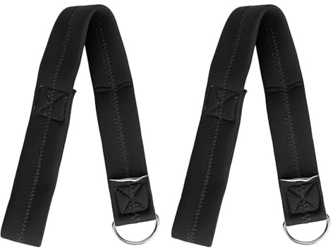 2 Stück Kinderwagen-Gurte, Kinderwagen-Sicherheits-Handschlaufe, Universelle Passform, Sicherheit, Kinderwagen-Gurte, Hände, Leine für Kinderwagen, 38 X 450 Mm (BLACK)