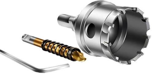 1 pieza 2 piezas Punta de carburo TCT Broca Sierra perforadora 12-40 mm Juego de brocas Cortador de sierra perforadora, 16 mm, 2 piezas