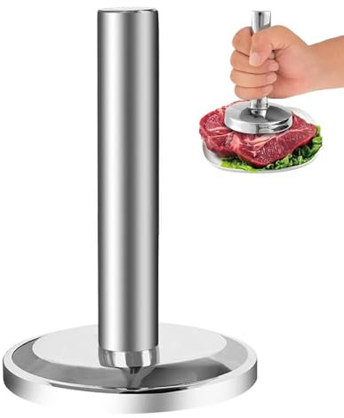 Batticarne, batticarne ispessito, batticarne multifunzione ponderato, martello per carne ispessito in acciaio inox, versatile batticarne tenero, facile da usare, portatile per cucina