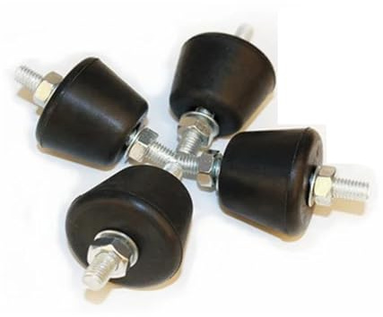4 stücke Anti Vibration Gummi Montieren Dämpfer Shock Pad Kissen for Klimaanlage