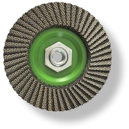 Disque Diamant à Lamelles 115mm - Coupe & Finition Carrelage, Grès Cérame, Pierre - Outillage Carreleur 2.0 (Grain 60)