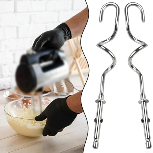 Eawfgtuw Per frusta manuale in acciaio inossidabile di ricambio compatibile con mixer Kenwood Beach, accessori per frusta in acciaio 304 per uova, pastelle, crema, (D)