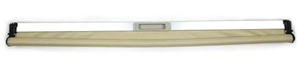 Pare-Soleil Voiture 83G877307 Ensemble Rideau Toit ouvrant Voiture L8UD8773075L9 Rideau d'ombrage puits lumière pour Q3 2013 2014 2015 2016 2017 2018 Store Enrouleur(Beige)