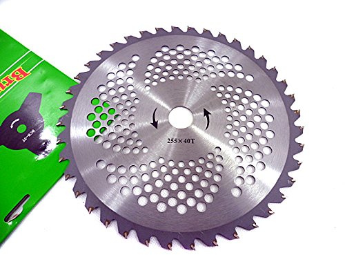 40 Zahnblatt Stahl Aluminiumbeschichtet Schneidblatt Klinge Mähmesser Motorsense Freischneider