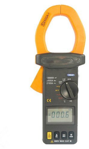 GOWE AC/DC True RMS Watt Clamp Meter, Temperature Measurement