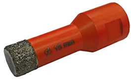 Ø 15 mm M14 Couronne diamant pour meuleuse d'angle Flex Carotteuse Couronne de forage à sec pour carrelage Foret pour carrelage