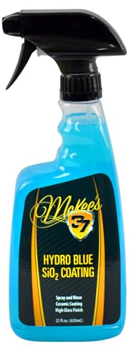 Hydro Blue SiO2 Coating | Ceramic Car Wax Spray | Advanced SiO2 Coating | Hydrophobic Top Coat Paint Sealant Protection
