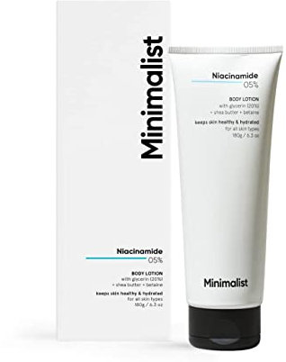 Minimalist Niacinamide 5% Lozione idratante corpo per uomini e donne, 180 g (confezione da 1)
