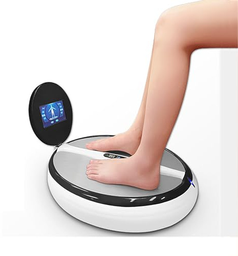 PEMF Foot Massager Machine, AI Smart Foot Massage Device with Adjustable 3 Modes and Time, Energy Output:0-40J/cm², Regulate Human Microcirculation, for Improve Sub-Health, Fat Metabolism